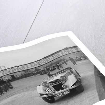 Riley Lynx Sprite competing in the JCC Rally, Brooklands, Surrey, 1939 by Bill Brunell