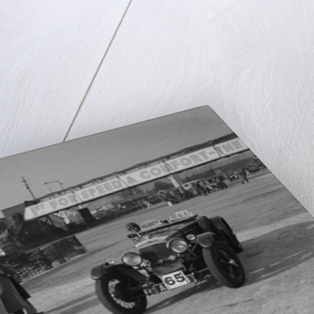 Frazer-Nash competing in the JCC Rally, Brooklands, Surrey, 1939 by Bill Brunell