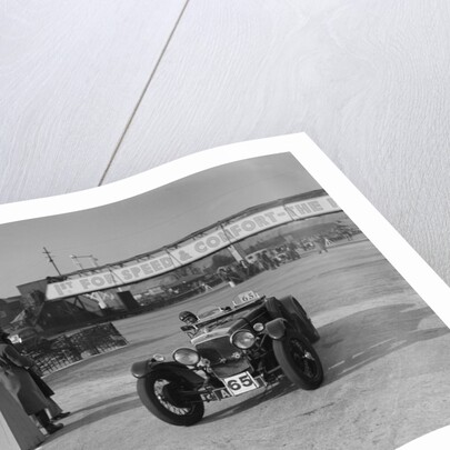 Frazer-Nash competing in the JCC Rally, Brooklands, Surrey, 1939 by Bill Brunell