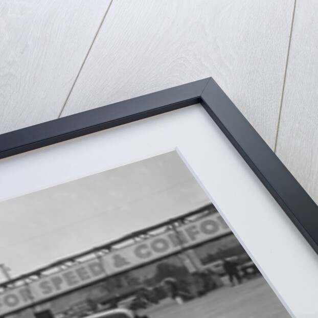 Standard saloon competing in the JCC Rally, Brooklands, Surrey, 1939 by Bill Brunell