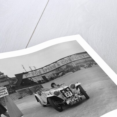 MG sports competing in the JCC Rally, Brooklands, Surrey, 1939 by Bill Brunell