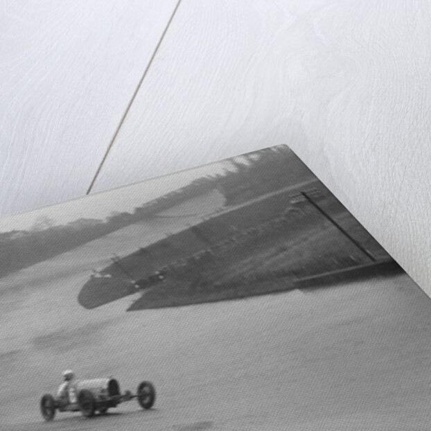 Two Bugattis racing at a BARC meeting, Brooklands, Surrey, 1931 by Bill Brunell