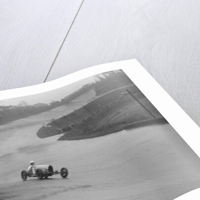 Two Bugattis racing at a BARC meeting, Brooklands, Surrey, 1931 by Bill Brunell