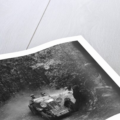 Salmson taking part in a motoring trial, c1930s by Bill Brunell