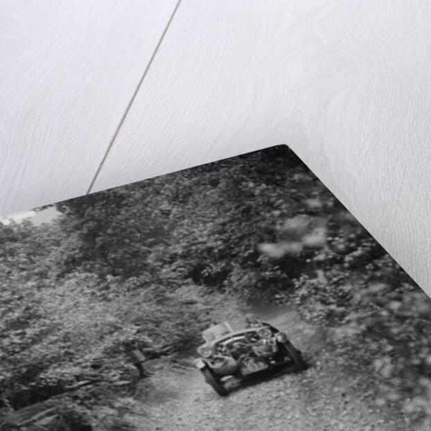 BSA car taking part in a motoring trial, c1930s by Bill Brunell