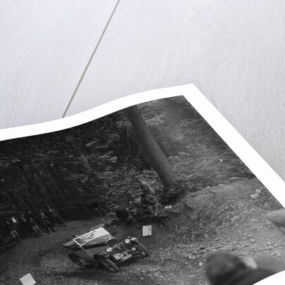 Triumph taking part in a motoring trial, c1930s by Bill Brunell