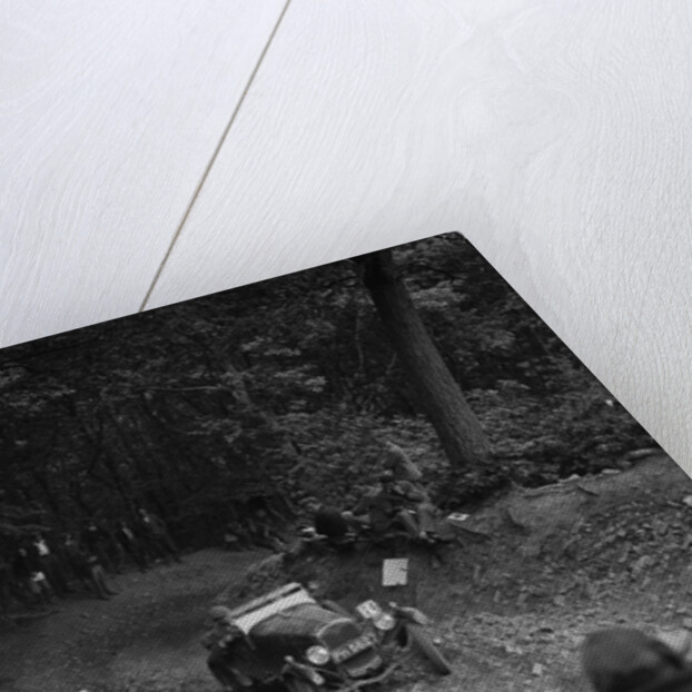 Frazer-Nash Vitesse taking part in a motoring trial, c1930s by Bill Brunell