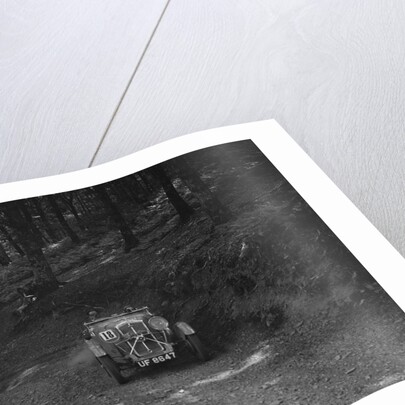 Wolseley Hornet of ARC Rigby taking part in a motoring trial, c1930s by Bill Brunell