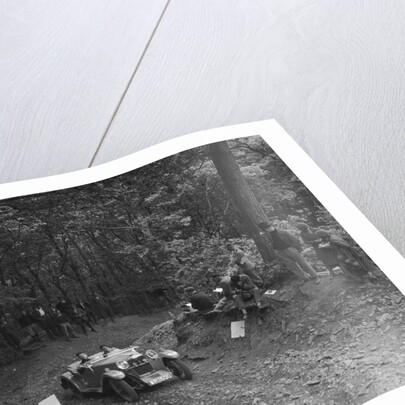 Riley Lynx taking part in a motoring trial, c1930s by Bill Brunell