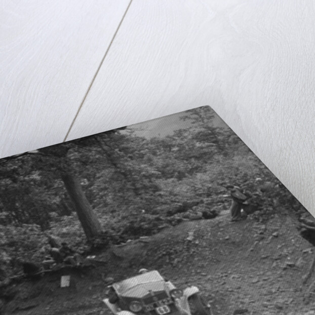 Fiat Balilla taking part in a motoring trial, c1930s by Bill Brunell