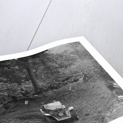 Fiat Balilla taking part in a motoring trial, c1930s by Bill Brunell