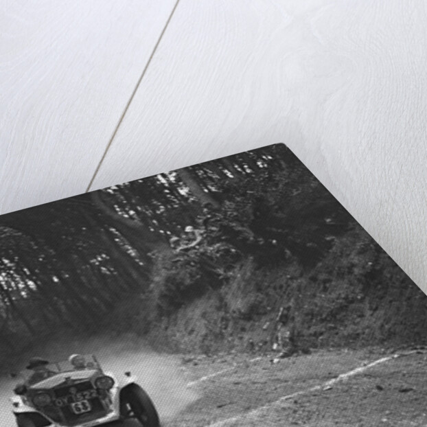 Fiat Balilla taking part in a motoring trial, c1930s by Bill Brunell