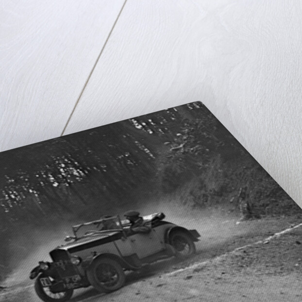 Triumph taking part in a motoring trial, c1930s by Bill Brunell