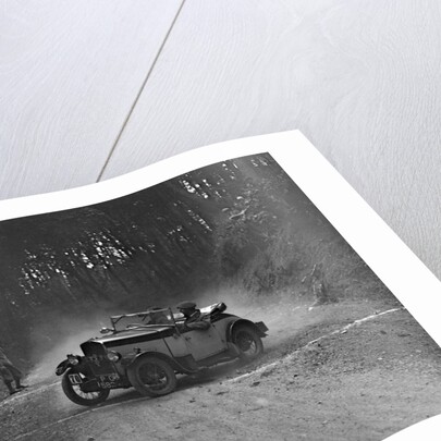 Triumph taking part in a motoring trial, c1930s by Bill Brunell