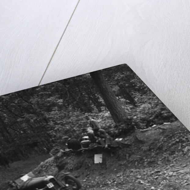 Amilcar taking part in a motoring trial, c1930s by Bill Brunell