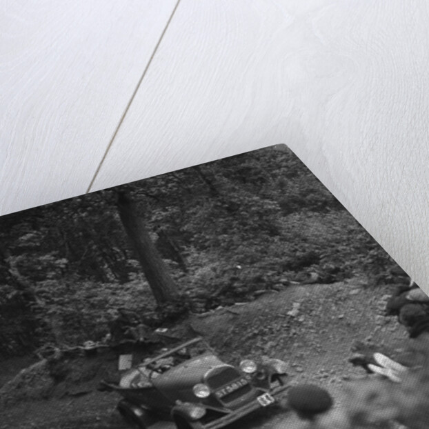 Ford Model A taking part in a motoring trial, c1930s by Bill Brunell