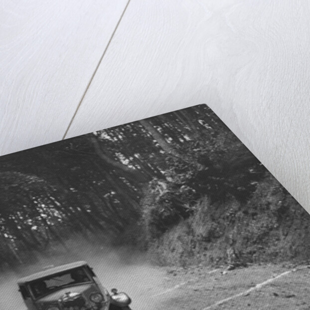 Riley taking part in a motoring trial, c1930s by Bill Brunell