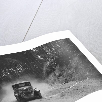 Riley taking part in a motoring trial, c1930s by Bill Brunell