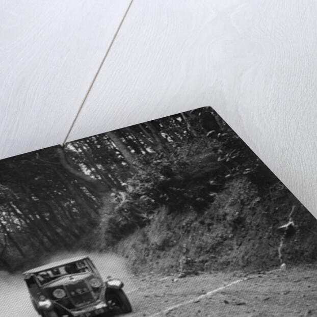 Riley taking part in a motoring trial, c1930s by Bill Brunell