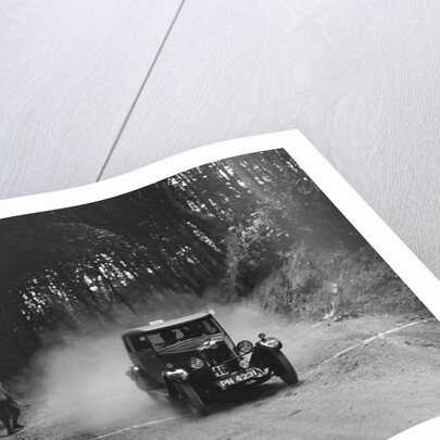 Riley taking part in a motoring trial, c1930s by Bill Brunell