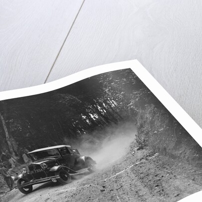 Ford Model A taking part in a motoring trial, c1930s by Bill Brunell