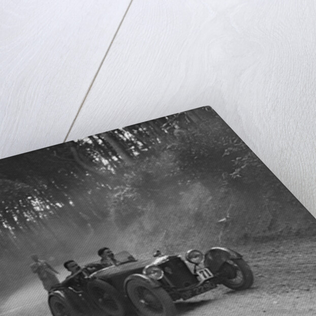 Frazer-Nash 2-seater taking part in a motoring trial, c1930s by Bill Brunell