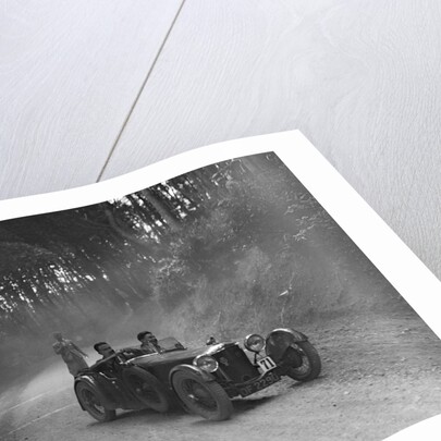 Frazer-Nash 2-seater taking part in a motoring trial, c1930s by Bill Brunell