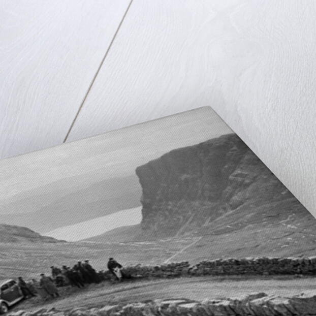 SS Jaguar 1 competing in the RSAC Scottish Rally, 1936 by Bill Brunell