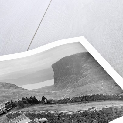 SS Jaguar 1 competing in the RSAC Scottish Rally, 1936 by Bill Brunell