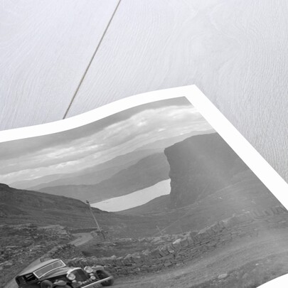 Bentley with Mulliner body of Miss MB Smith competing in the RSAC Scottish Rally, 1936 by Bill Brunell