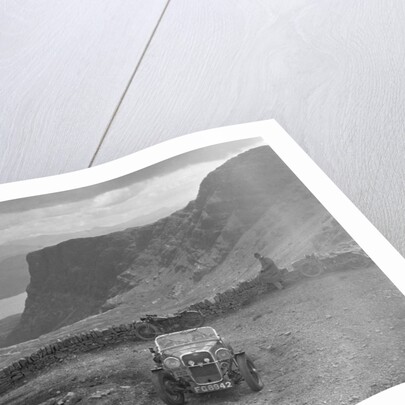 Singer Le Mans of TL McDonald competing in the RSAC Scottish Rally, 1936 by Bill Brunell