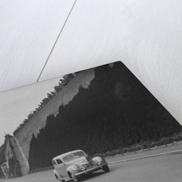 Ford V8 of CGH Barraclough on Madeira Drive, Brighton, RAC Rally, 1939 by Bill Brunell