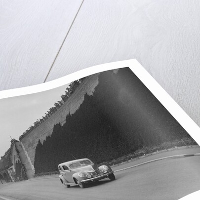 Ford V8 of CGH Barraclough on Madeira Drive, Brighton, RAC Rally, 1939 by Bill Brunell