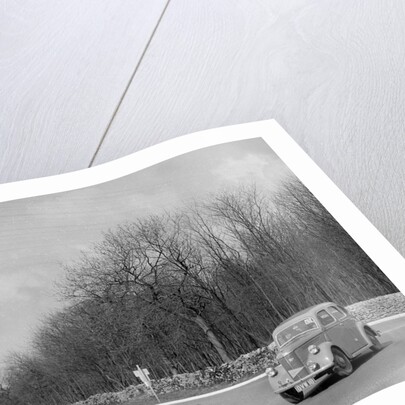 Ford of J McEvoy competing in the RAC Rally, 1939 by Bill Brunell