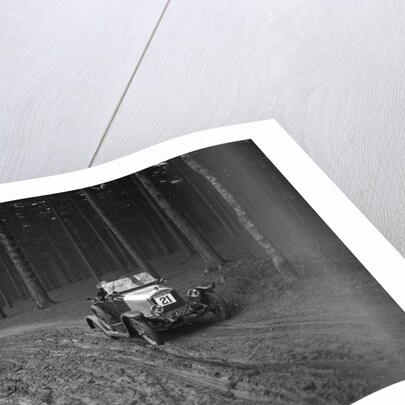 Mercury taking part in a JCC motoring trial, Surrey, 1920 by Bill Brunell