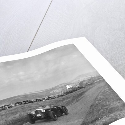 Bentley competing in the Bugatti Owners Club Lewes Speed Trials, Sussex, 1937 by Bill Brunell