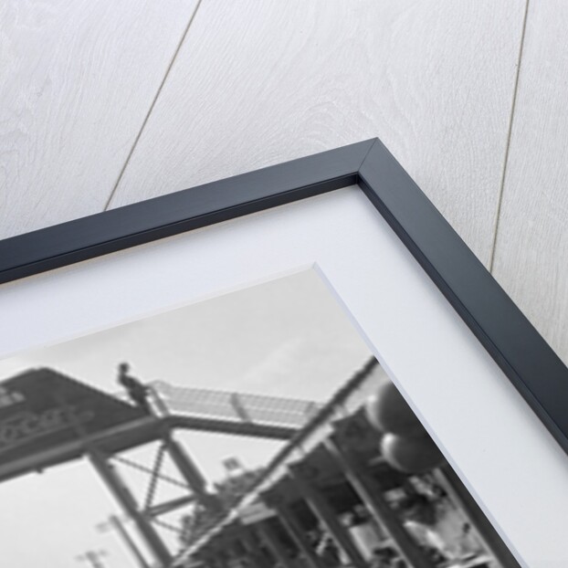 'Rubber Duck', works Austin 7 of Charles Goodacre in the pits, BRDC 500 Mile Race, Brooklands, 1931 by Bill Brunell