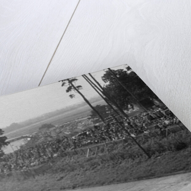 Austin 7 of Charles Goodacre and MG C of the Earl of March, BRDC 500 Mile Race, Brooklands, 1931 by Bill Brunell