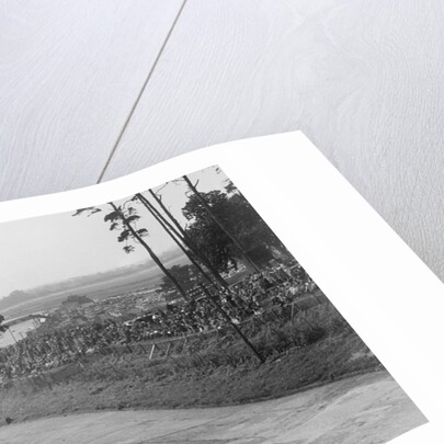 Austin 7 of Charles Goodacre and MG C of the Earl of March, BRDC 500 Mile Race, Brooklands, 1931 by Bill Brunell