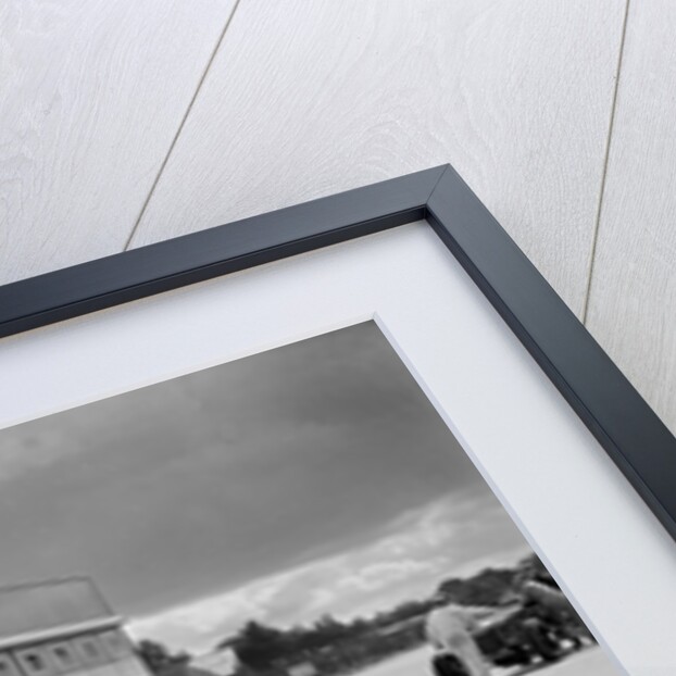 Cars of George Harvey-Noble, Charles Goodacre and Bert Hadley, BRDC 500 Mile Race, Brooklands, 1937 by Bill Brunell
