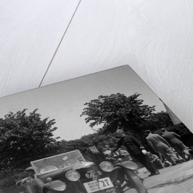 AC Acedes Six open tourer of J Mollart competing in the B&HMC Brighton Motor Rally, 1930 by Bill Brunell