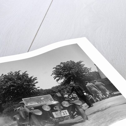 AC Acedes Six open tourer of J Mollart competing in the B&HMC Brighton Motor Rally, 1930 by Bill Brunell