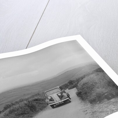 Vauxhall saloon of KFA Walker competing in the MCC Torquay Rally, 1938 by Bill Brunell