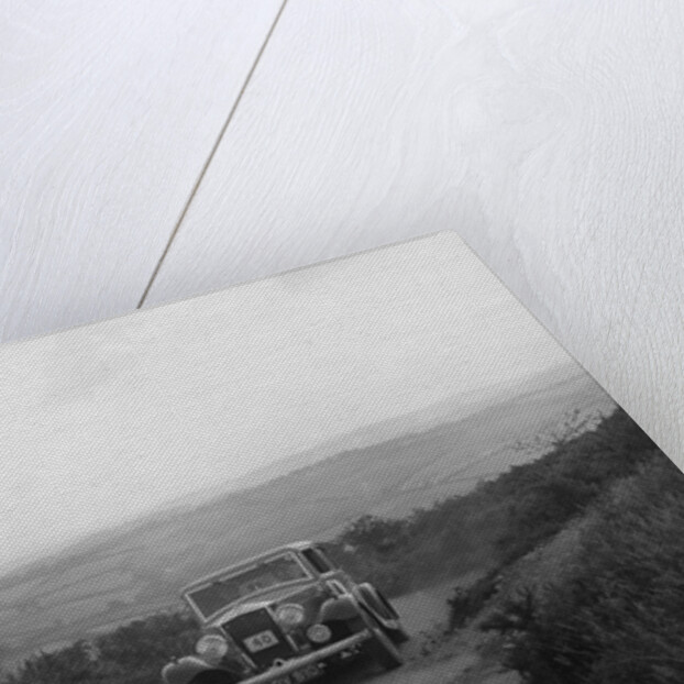 Railton saloon competing in the MCC Torquay Rally, 1938 by Bill Brunell