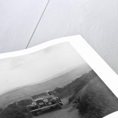 Railton saloon competing in the MCC Torquay Rally, 1938 by Bill Brunell