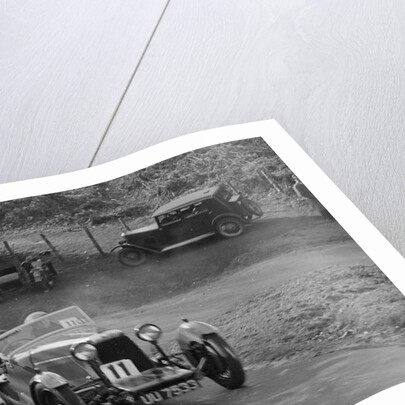 Aston Martin open sports competing in the JCC Half-Day Trial, 1930 by Bill Brunell