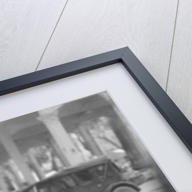 Lord de Clifford and Kitty Brunell in a Lagonda, San Remo, Italy, c1930(?) by Bill Brunell