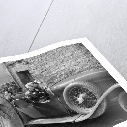 Kitty Brunell in a MG 18/80 open 4-seater, c1930(?) by Bill Brunell