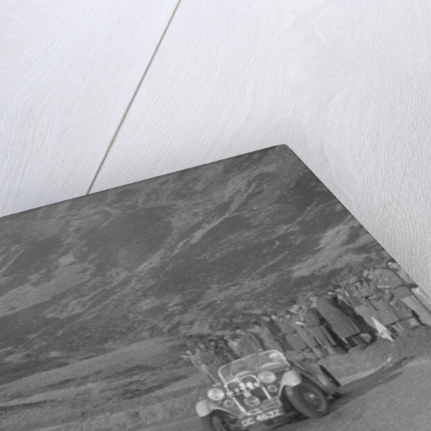 Singer Le Mans of Archie Langley at the RSAC Scottish Rally, Devil's Elbow, Glenshee, 1934 by Bill Brunell