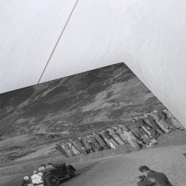 BSA McEvoy Special of Michael McEvoy at the RSAC Scottish Rally, Devil's Elbow, Glenshee, 1934 by Bill Brunell